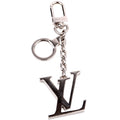 LV Initials Bag Charm Silver