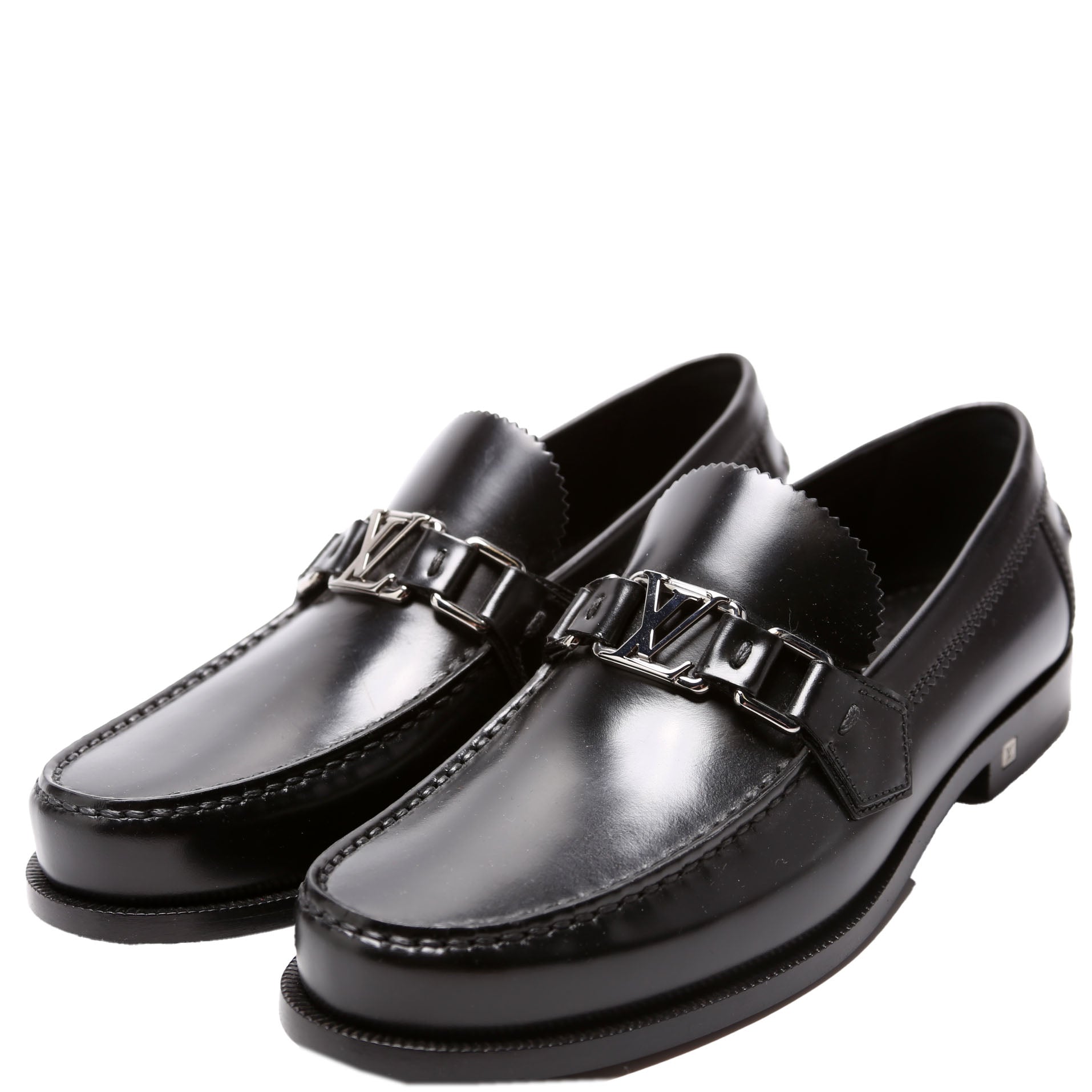Major Loafers Brushed Leather Mens Size 4.5 (36.5)