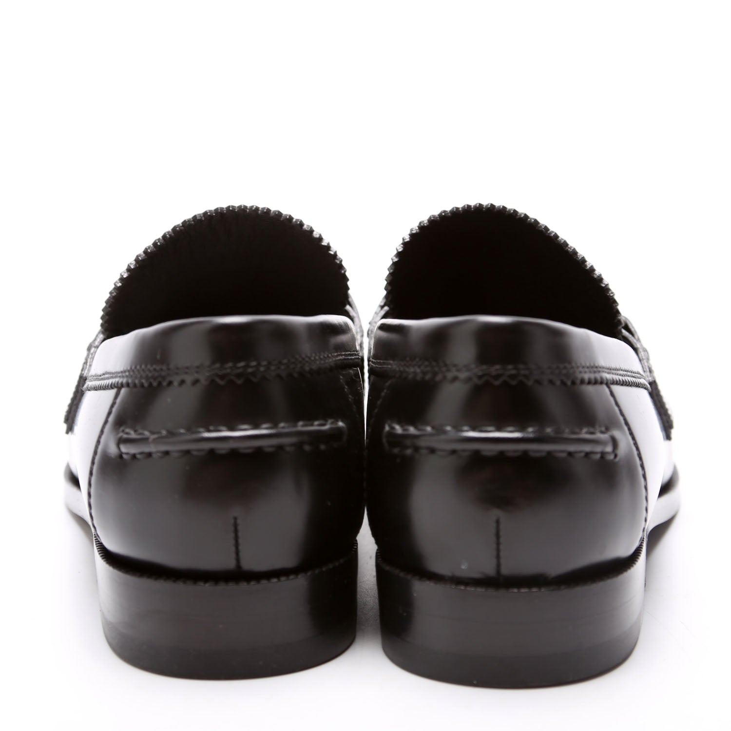 Major Loafers Brushed Leather Mens Size 4.5 (36.5)