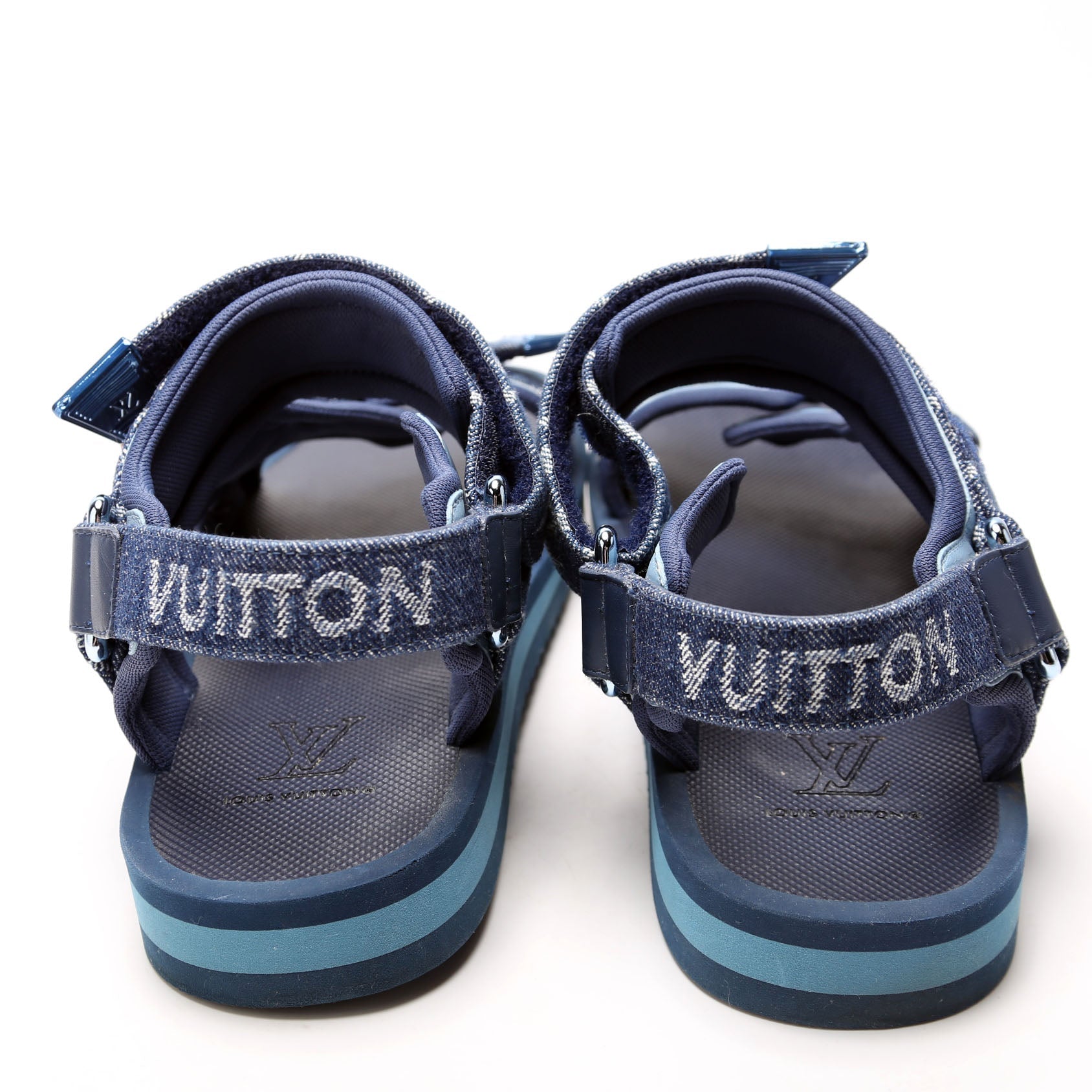 Panama Sandals Denim Size 37.5 (Women's 39.5)