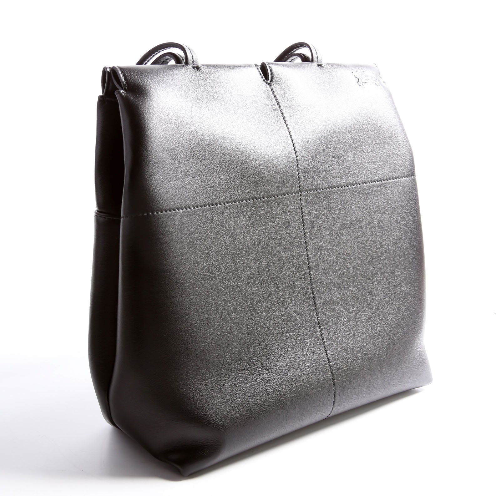80974161 Snip Tote Calfskin/Lambskin Black