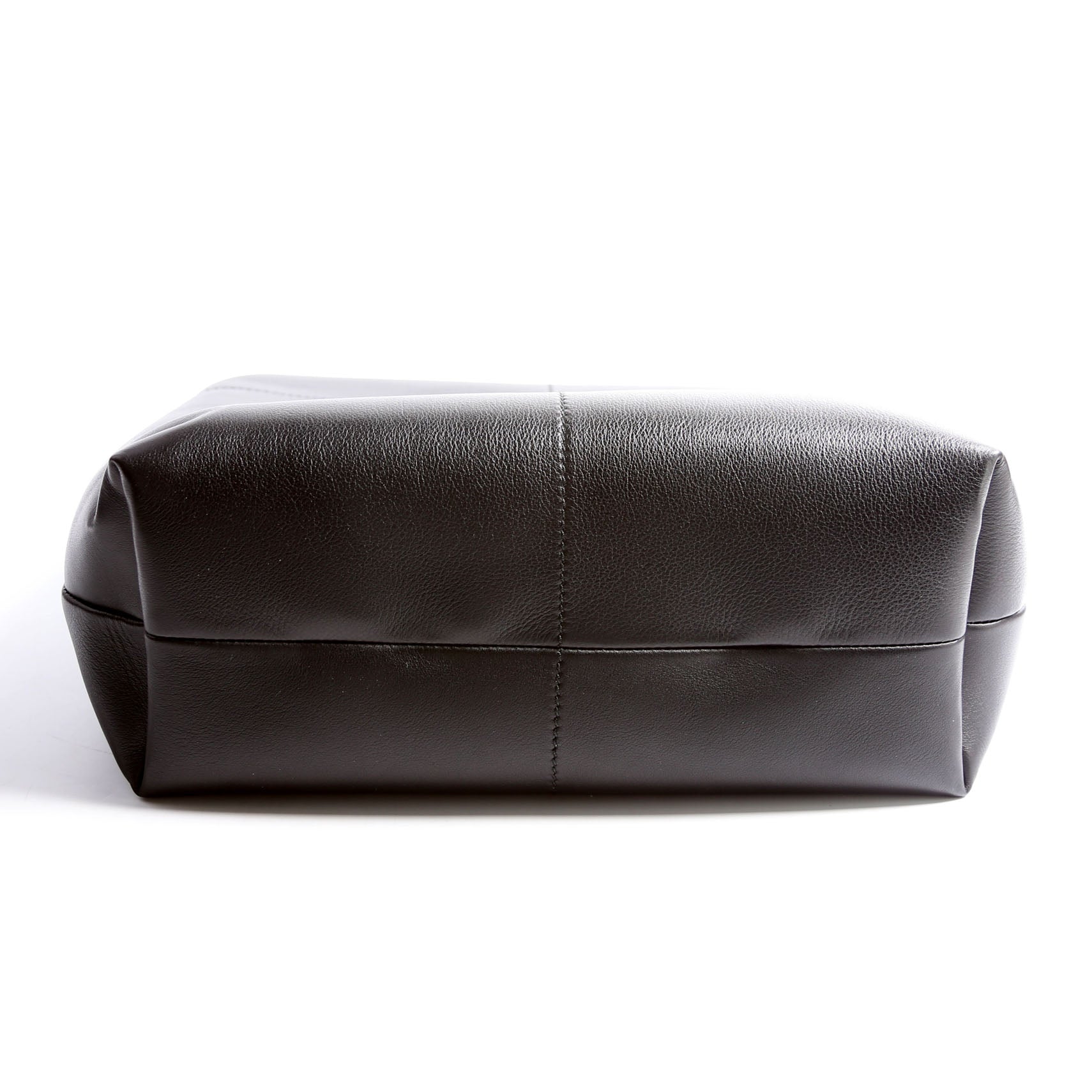 80974161 Snip Tote Calfskin/Lambskin Black