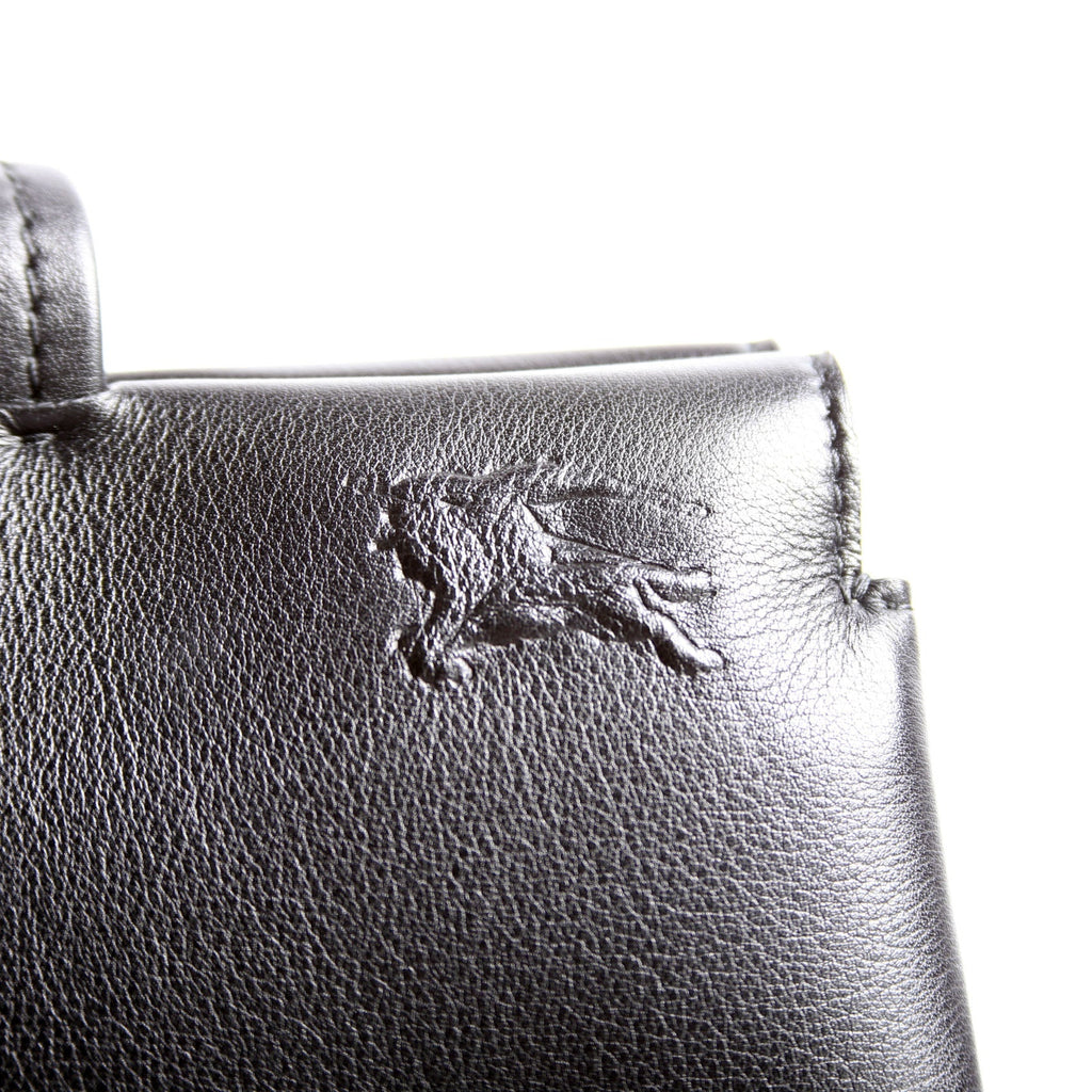 80974161 Snip Tote Calfskin/Lambskin Black