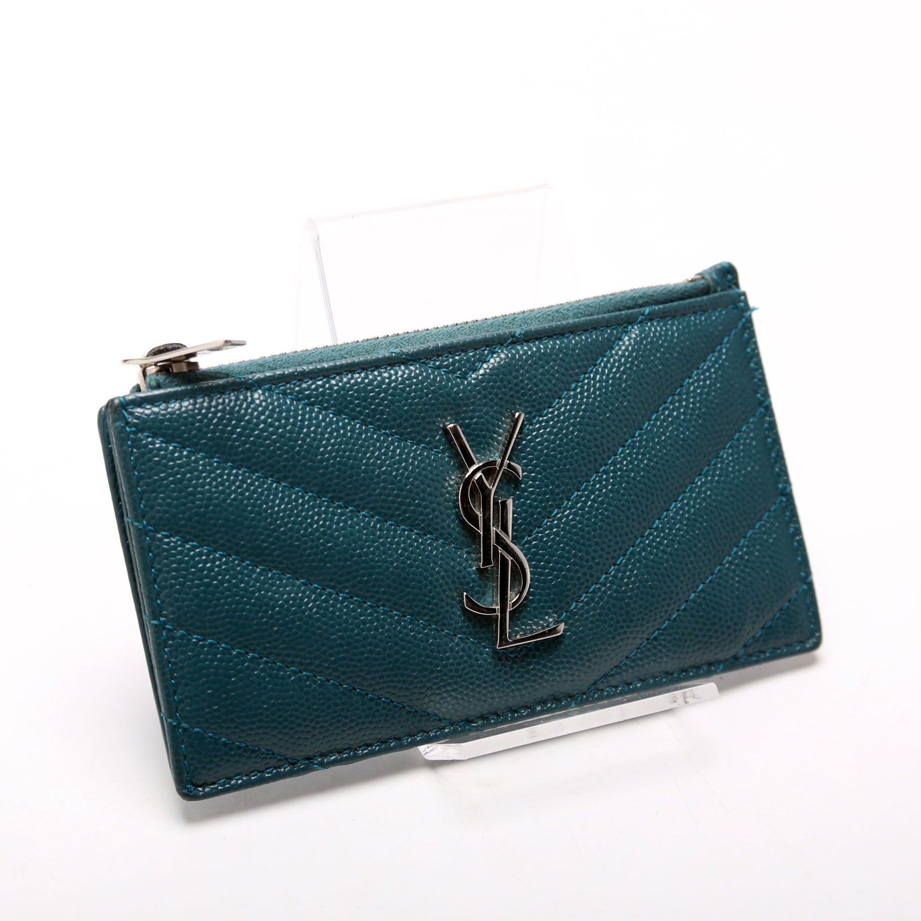 Grain De Fragments Card Holder 607915 Green