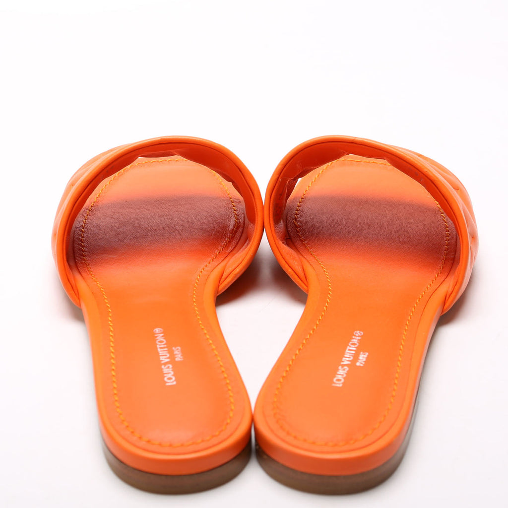 Revival Flat Mules Size 35 Orange