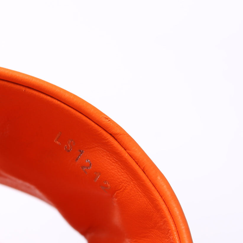 Revival Flat Mules Size 35 Orange