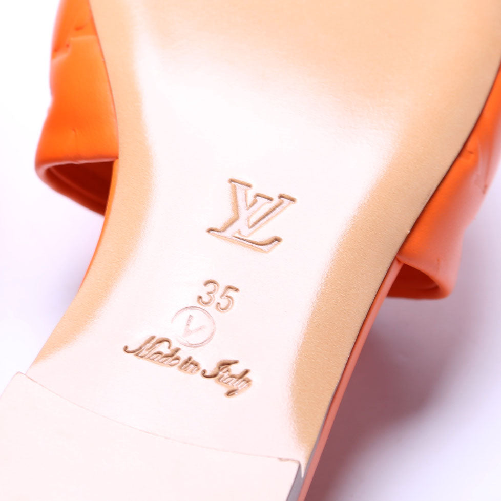 Revival Flat Mules Size 35 Orange