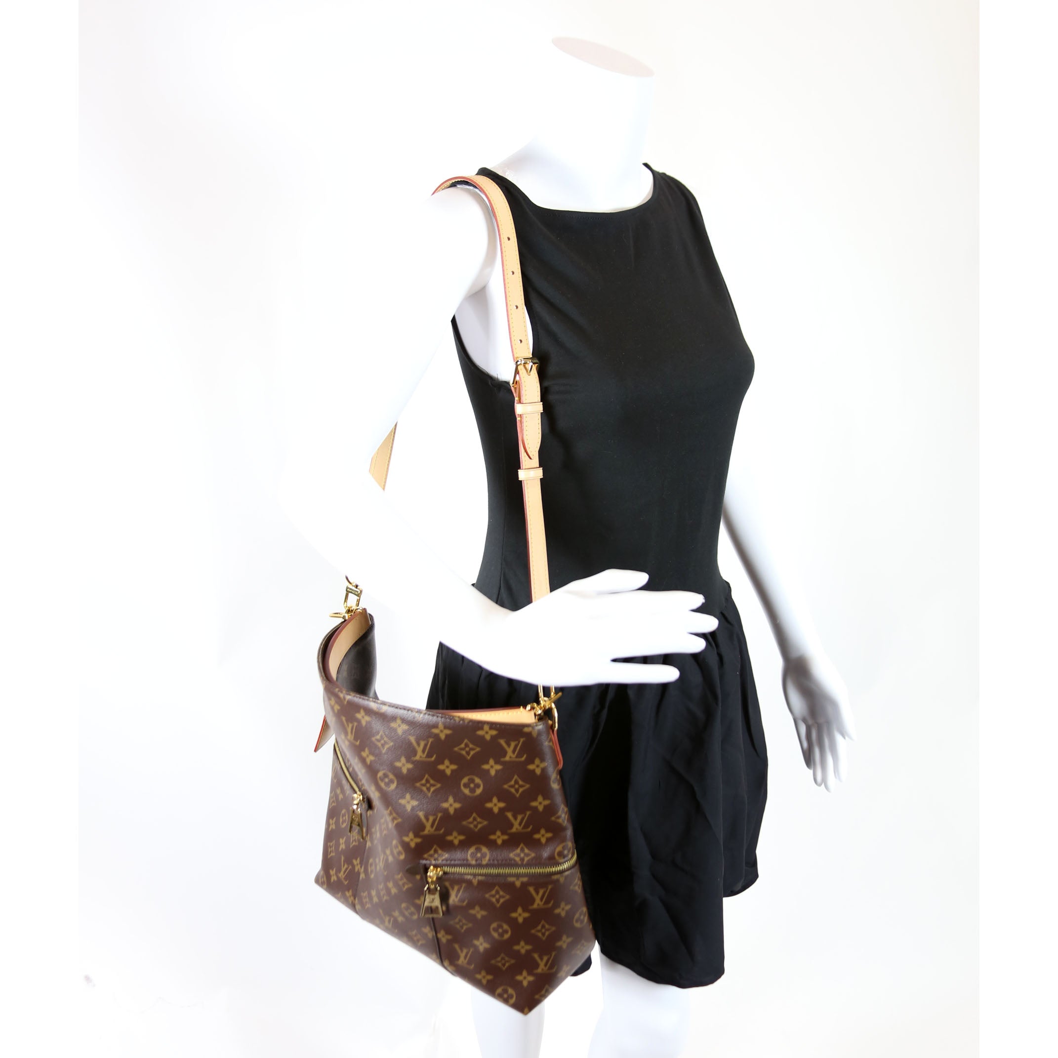 Melie Monogram Brown