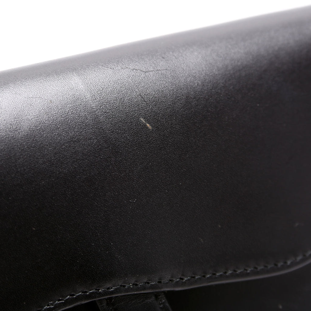 Dior Saddle Pouch Belt Bag Smooth Calfskin Black