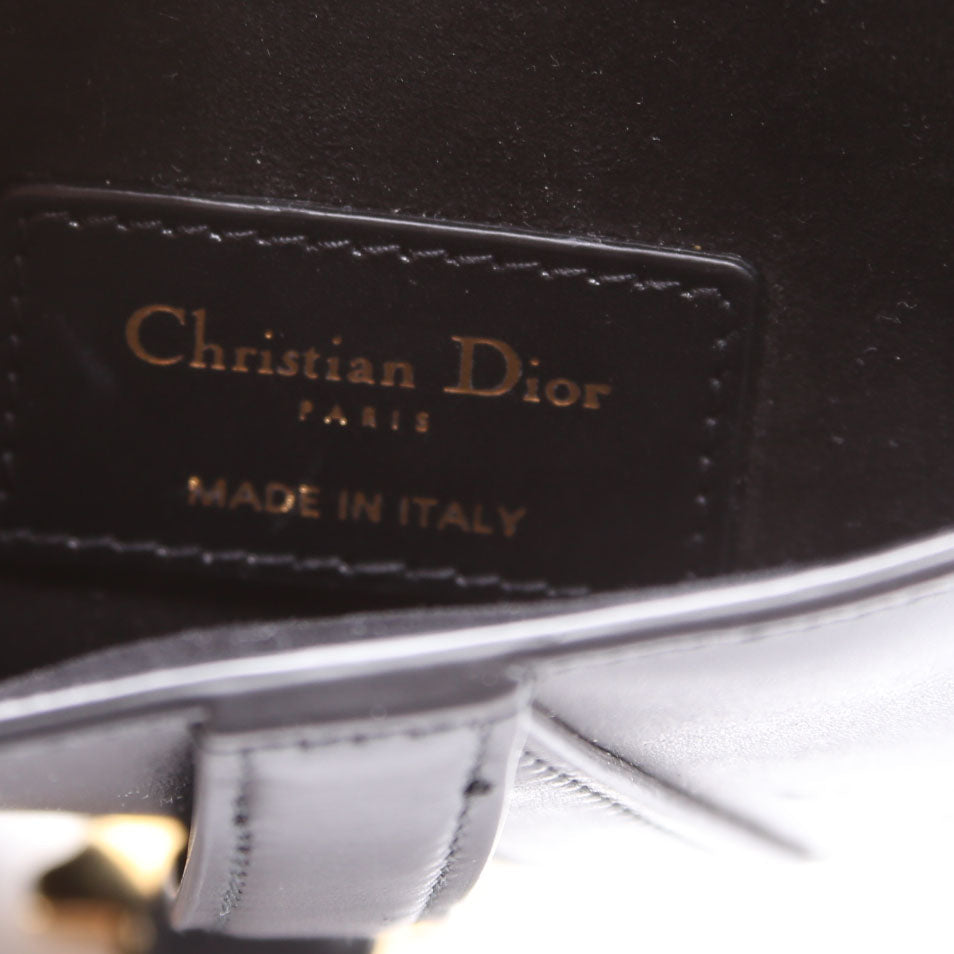 Dior Saddle Pouch Belt Bag Smooth Calfskin Black