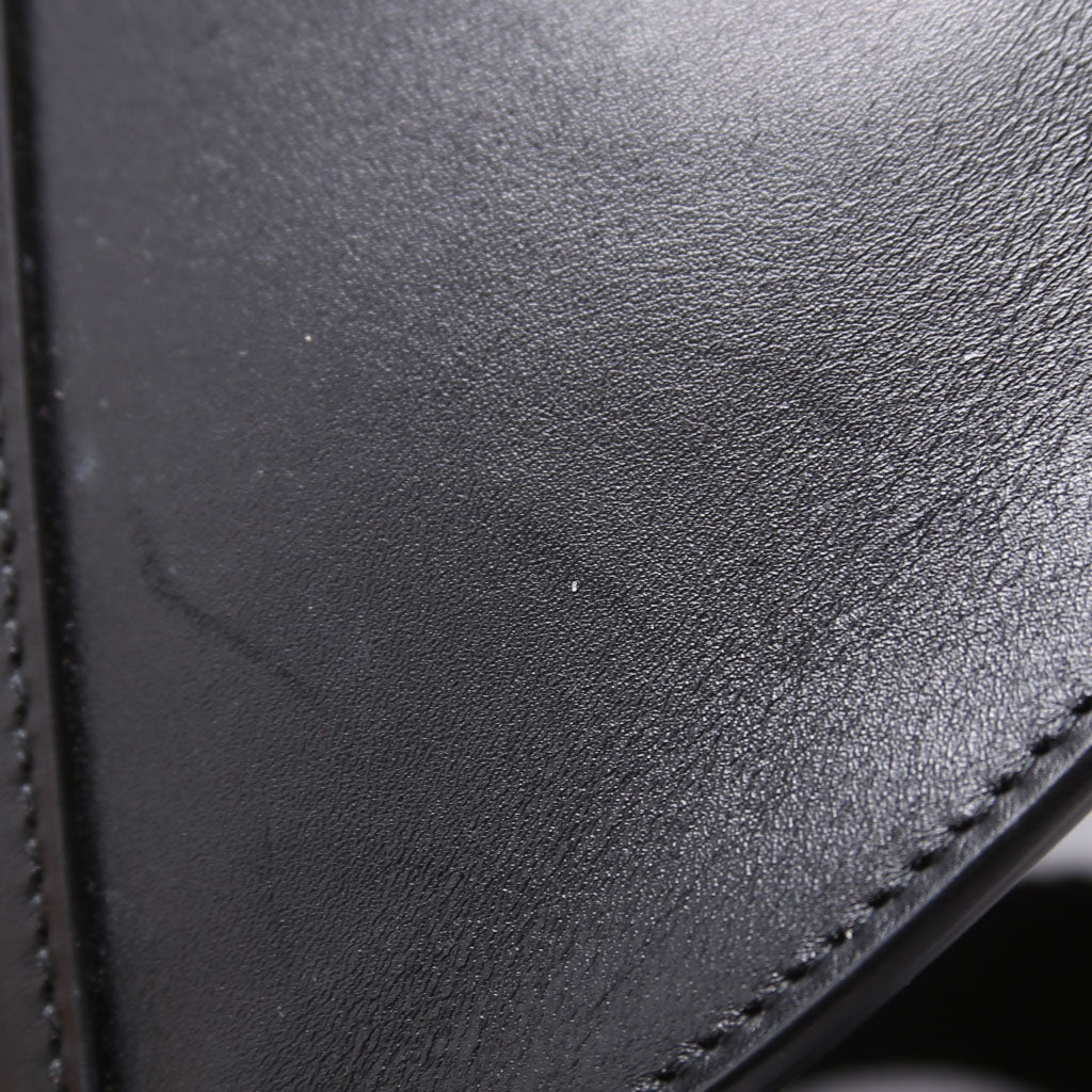 Dior Saddle Pouch Belt Bag Smooth Calfskin Black