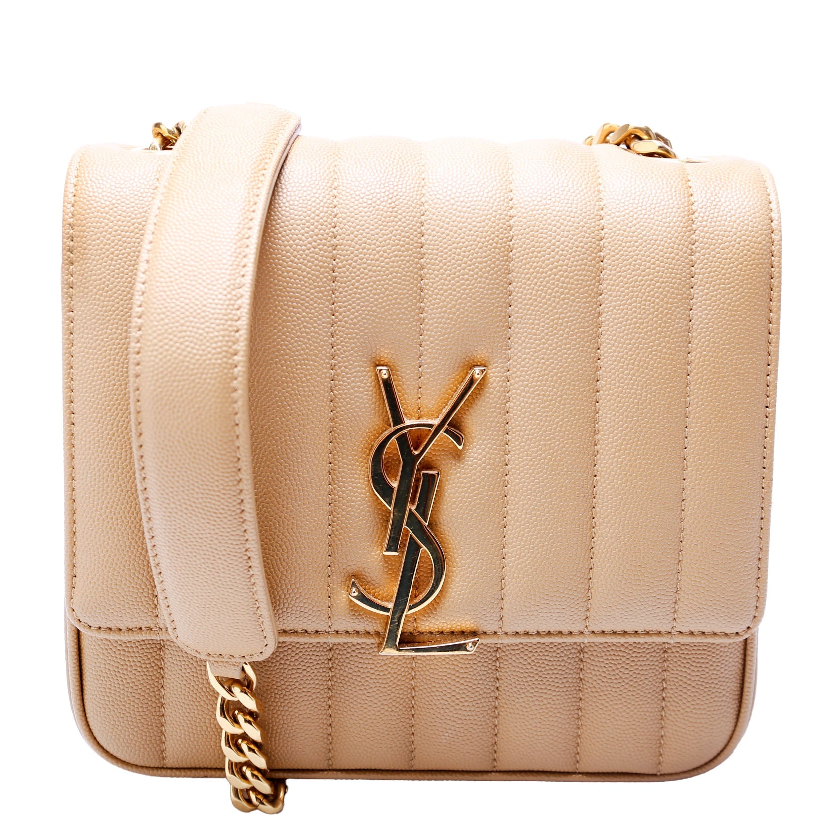 Vicky Chain Medium Grain De Poudre 532612 Camel