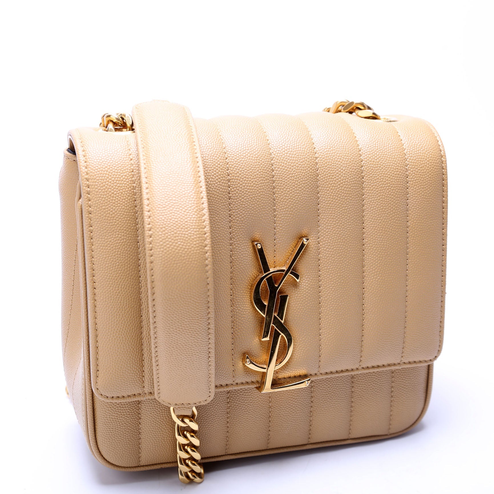 Vicky Chain Medium Grain De Poudre 532612 Camel