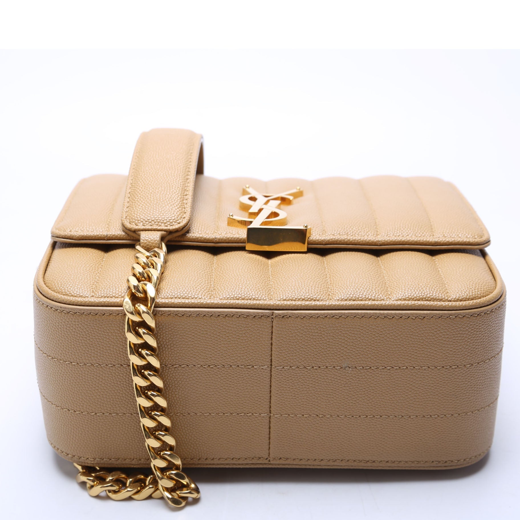 Vicky Chain Medium Grain De Poudre 532612 Camel