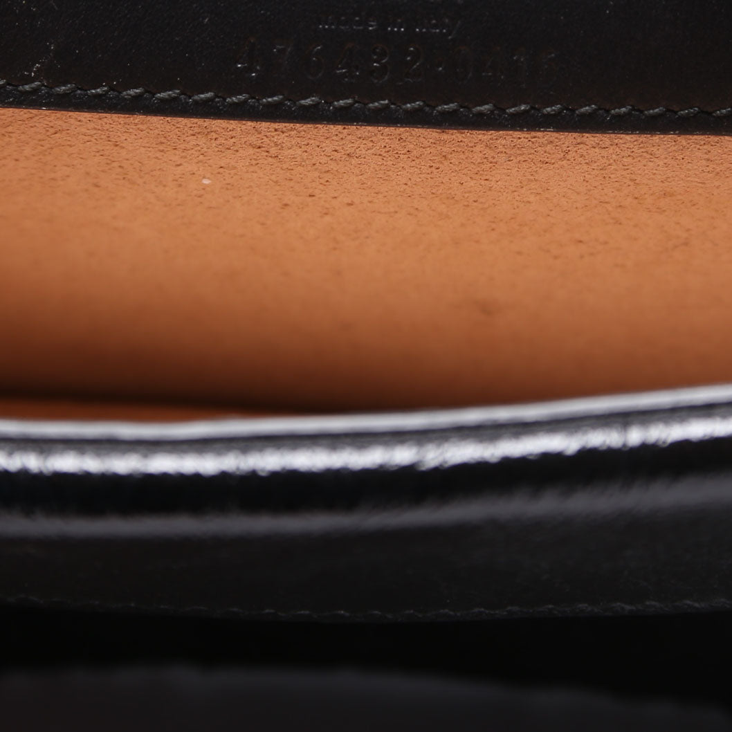476432 Dionysus GG Velvet Super Mini Black