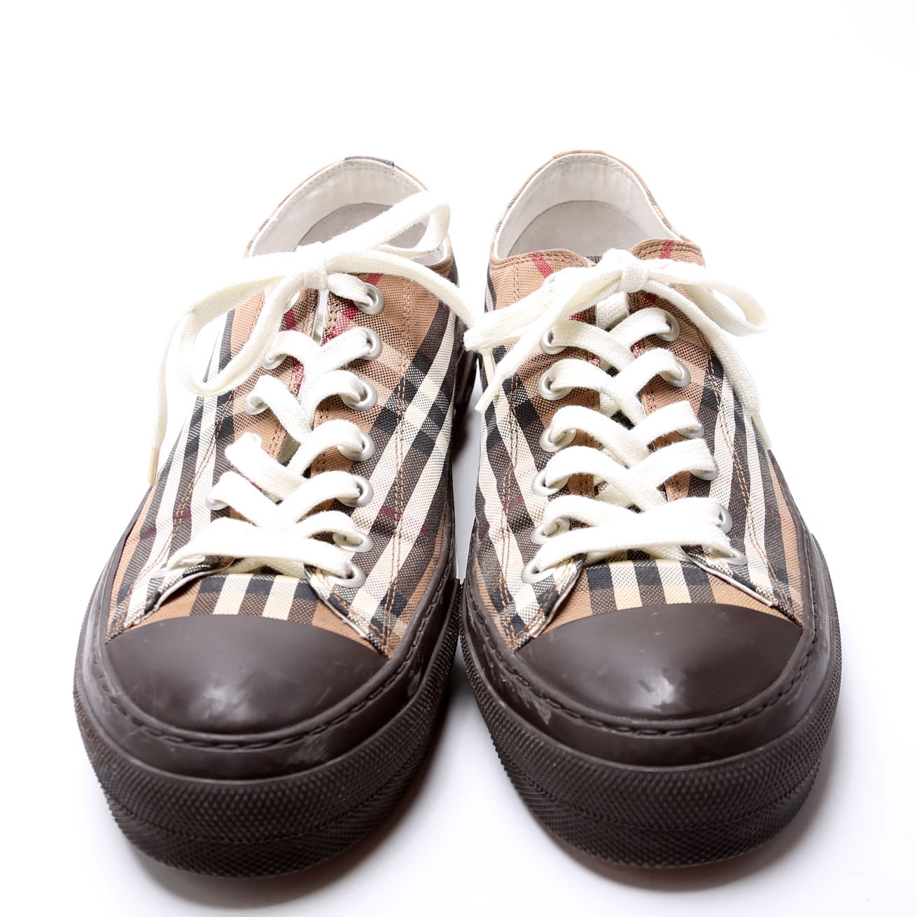 Check Low Top Sneakers 44.5