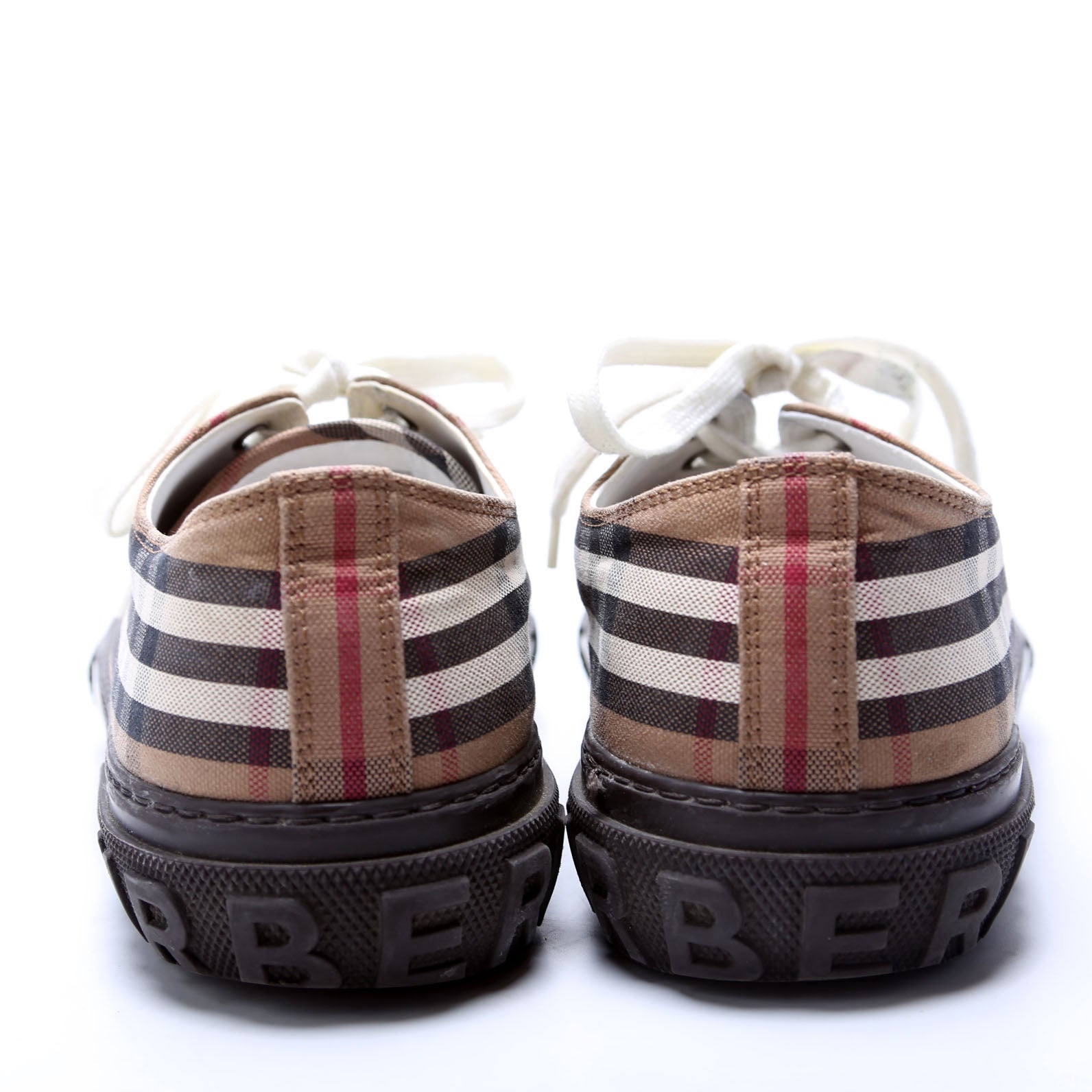Check Low Top Sneakers 44.5