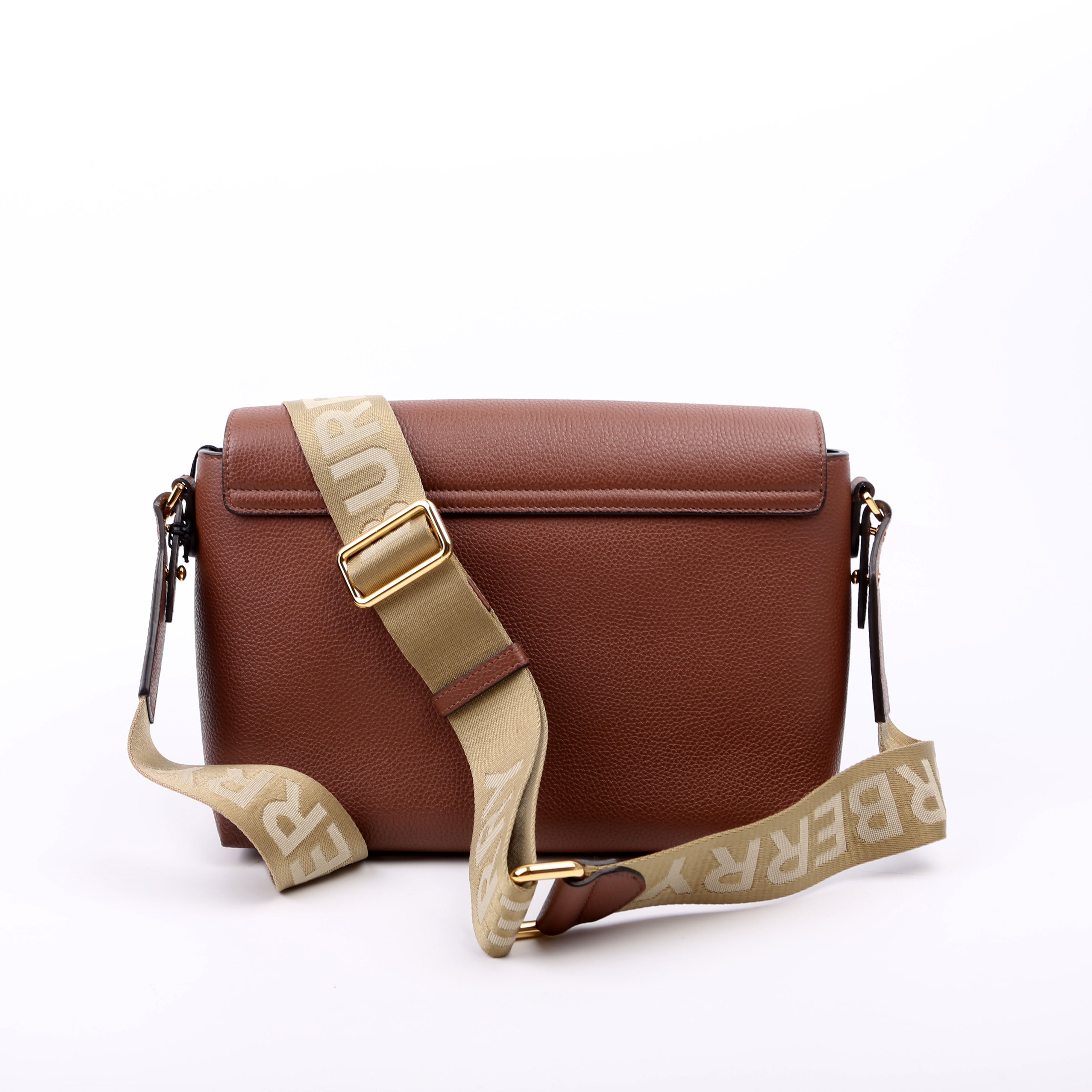Note Crossbody Vintage Check Medium Brown