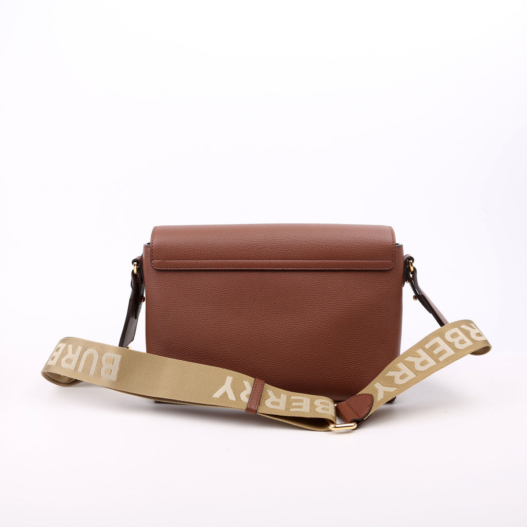Note Crossbody Vintage Check Medium Brown
