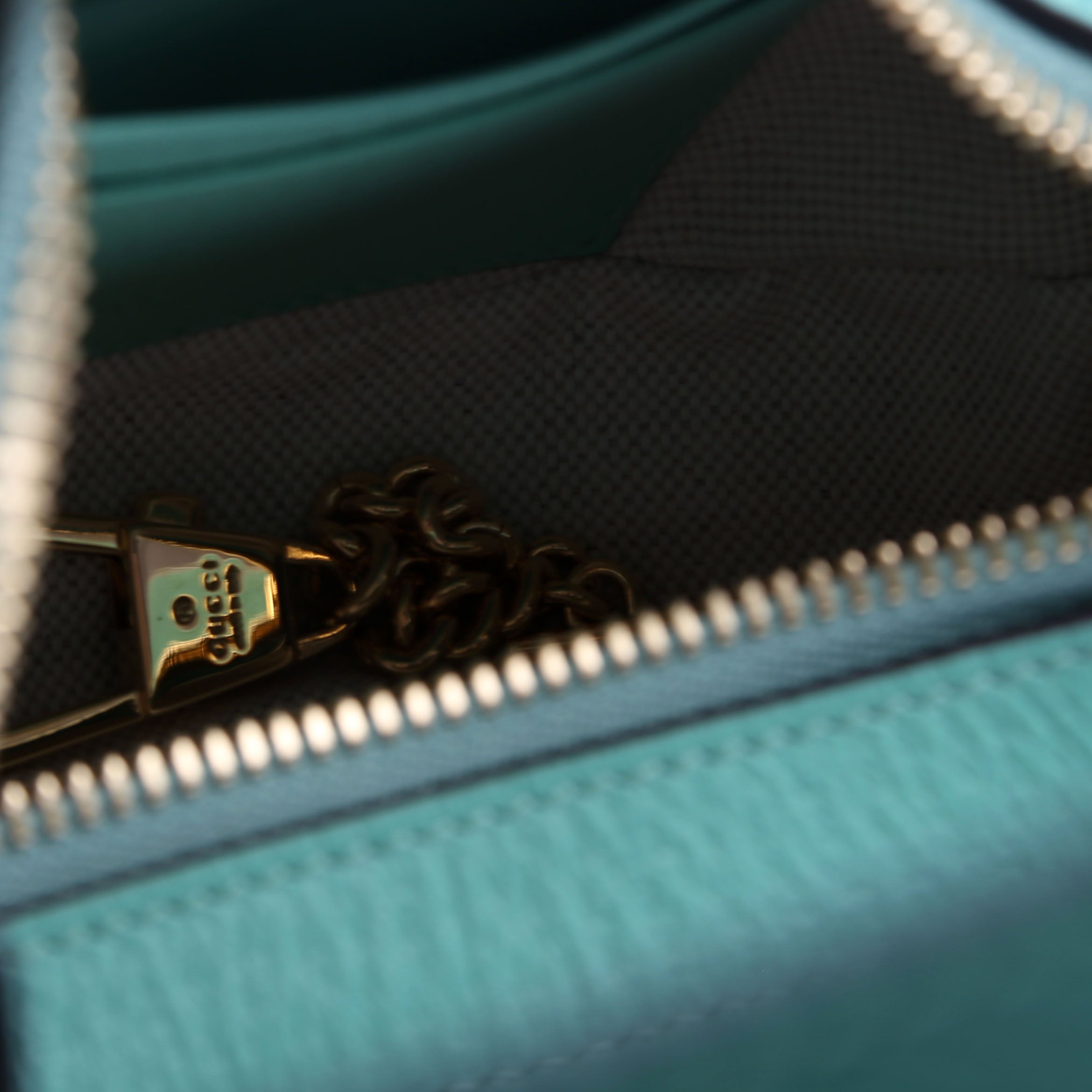 658551 Ophidia Jumbo GG Mini Bag Green