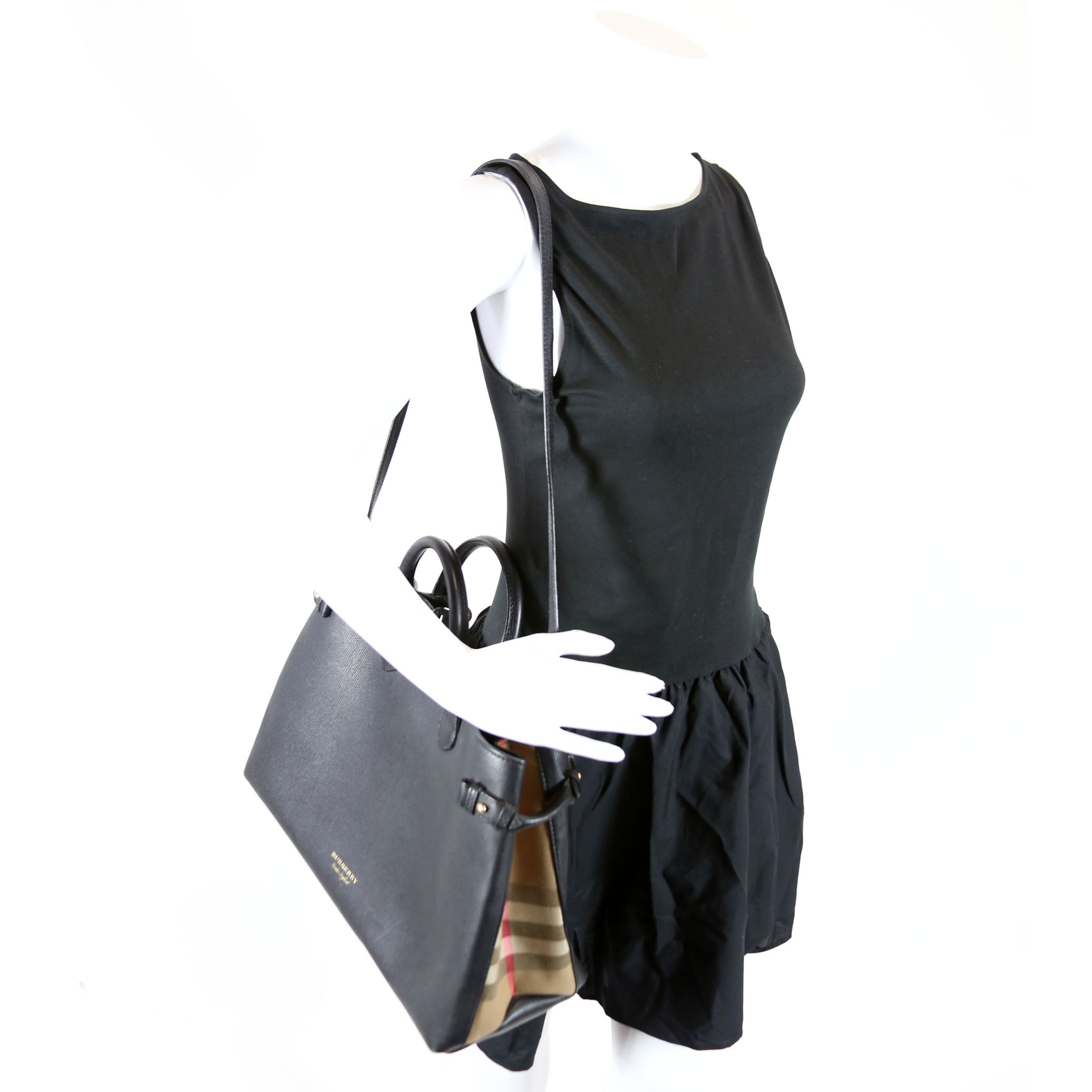 Banner Tote Large Black