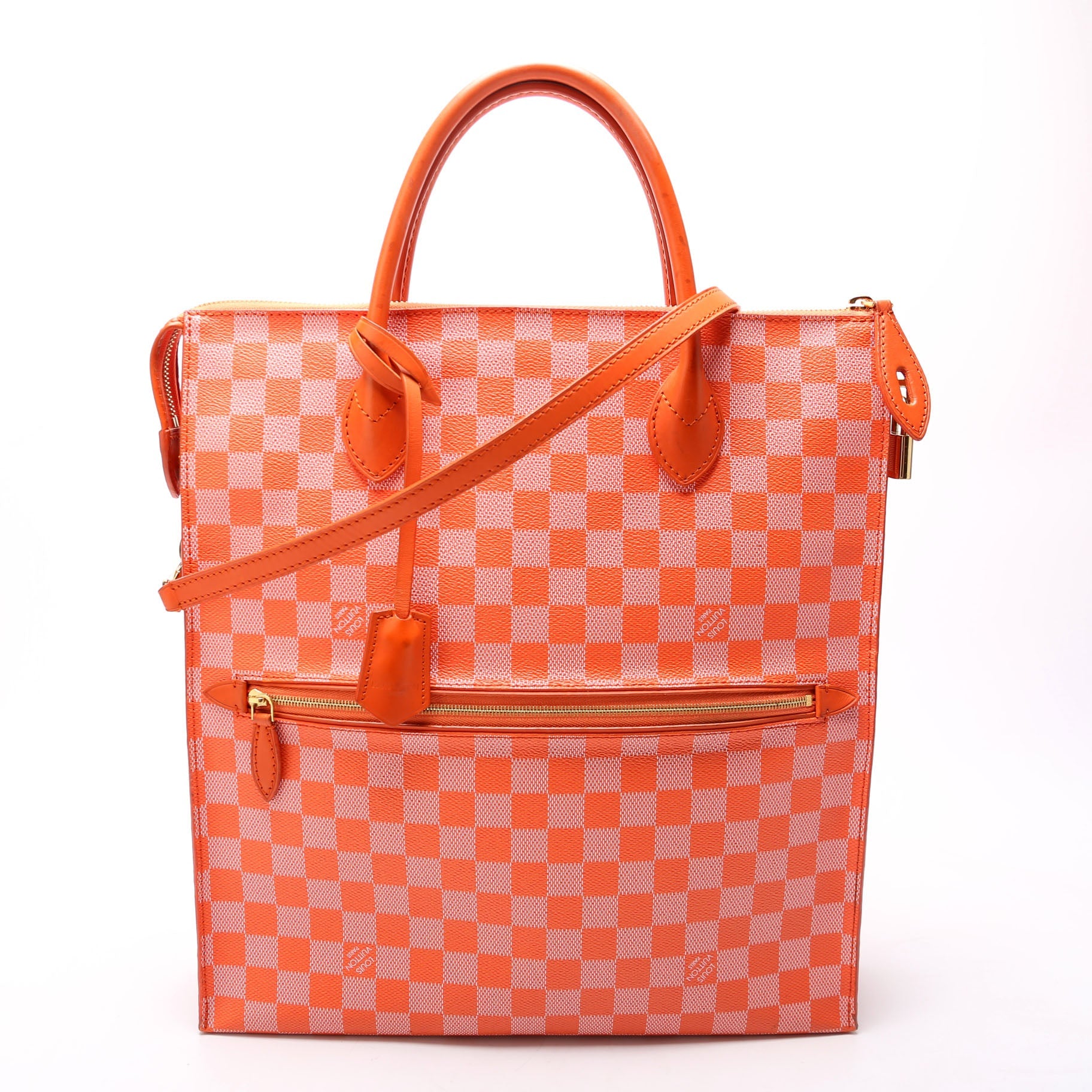 Mobil Bag Damier Couler Orange