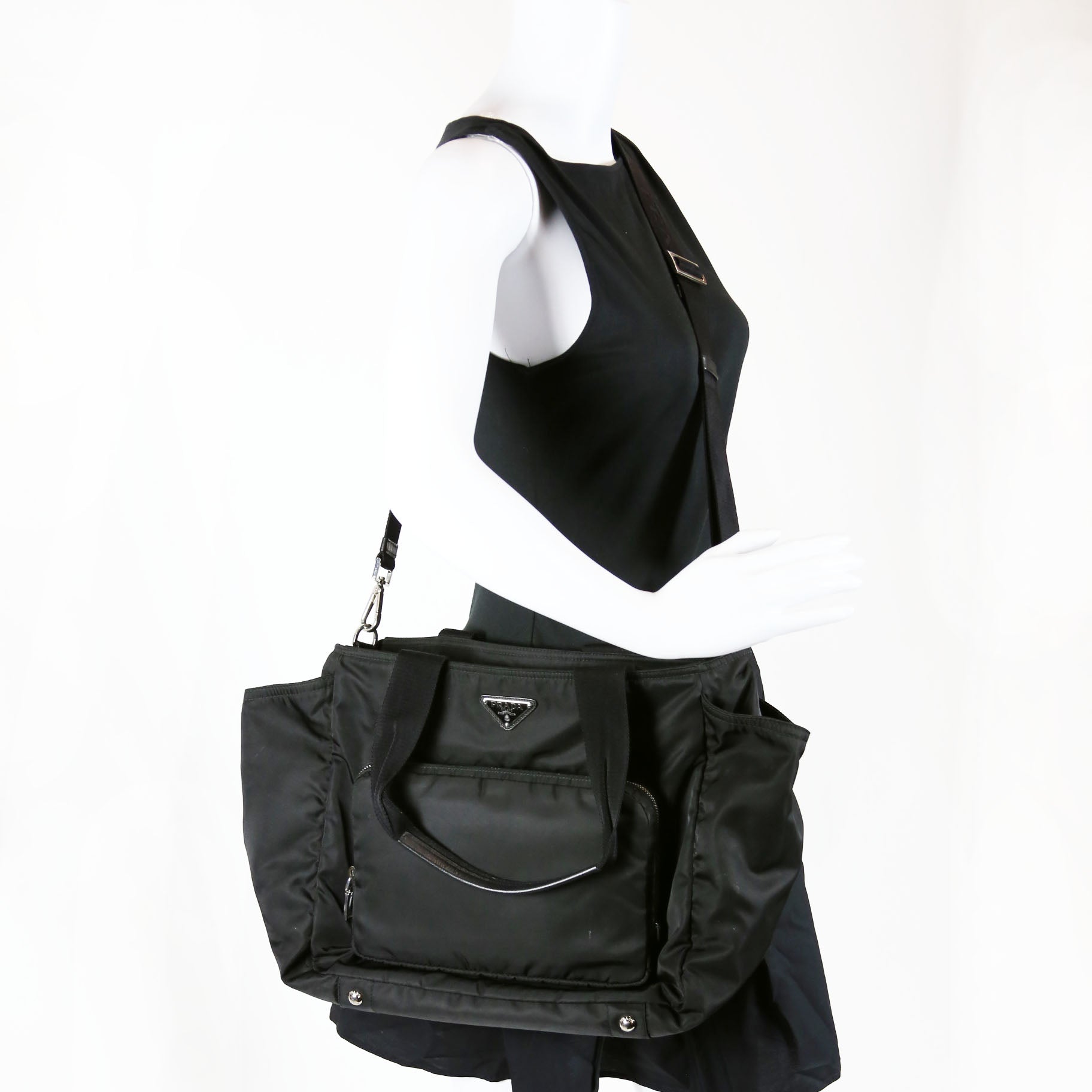 BR4102 Nylon Diaper Bag
