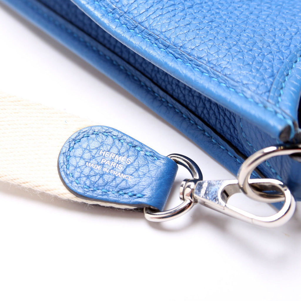 Hermes Evelyne TPM Blue
