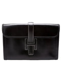 Jige PM Clutch Box Calfskin Vintage Black