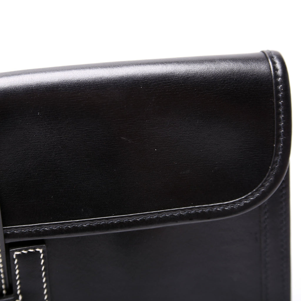 Jige PM Clutch Box Calfskin Vintage Black