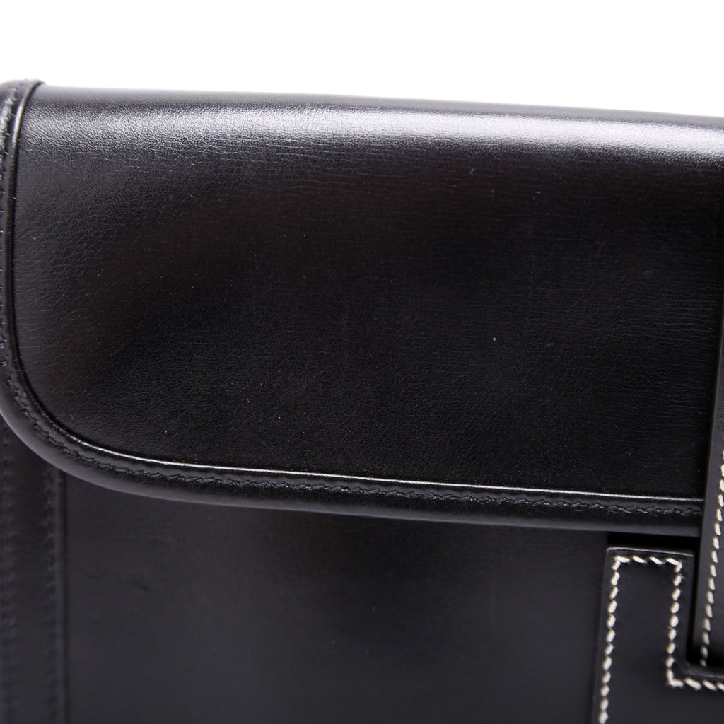 Jige PM Clutch Box Calfskin Vintage Black