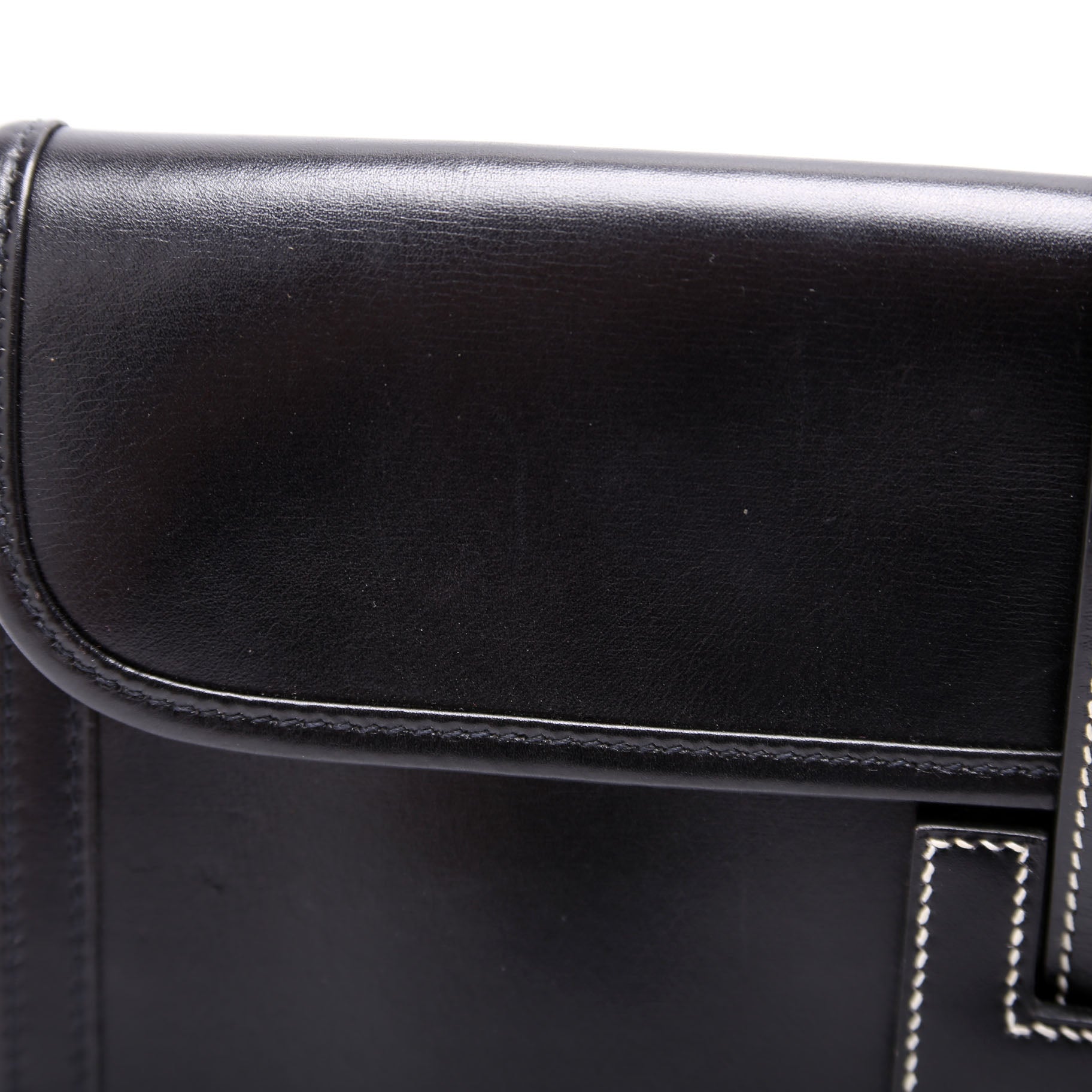 Jige PM Clutch Box Calfskin Vintage Black