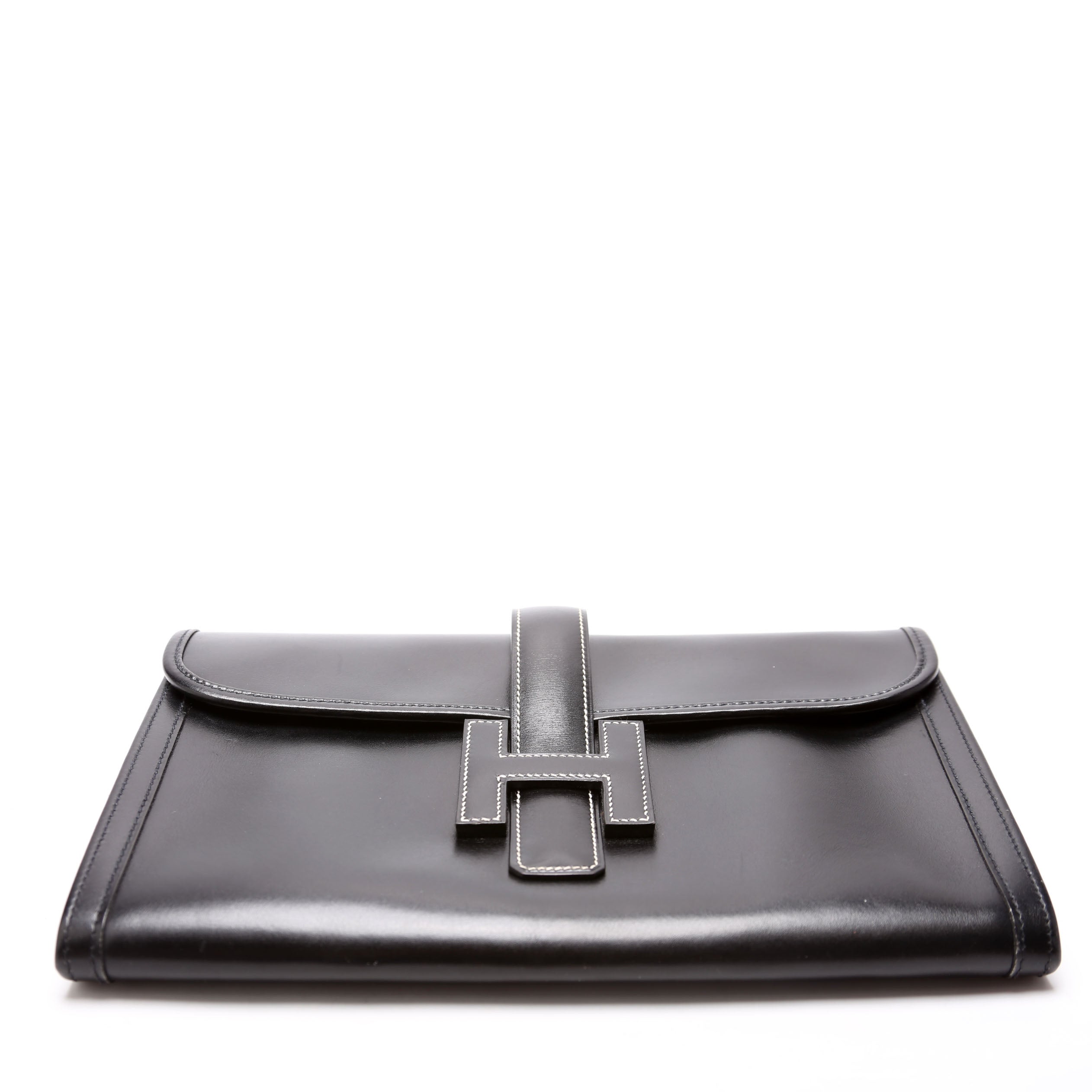Jige PM Clutch Box Calfskin Vintage Black