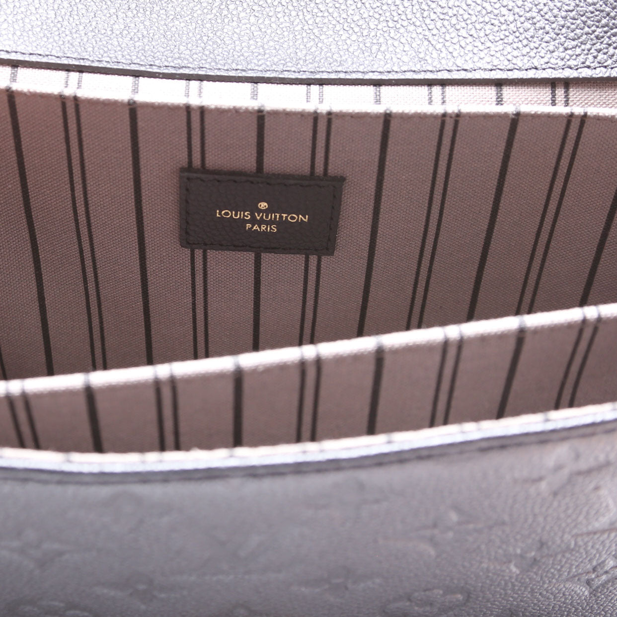 Pochette Metis Empreinte Black
