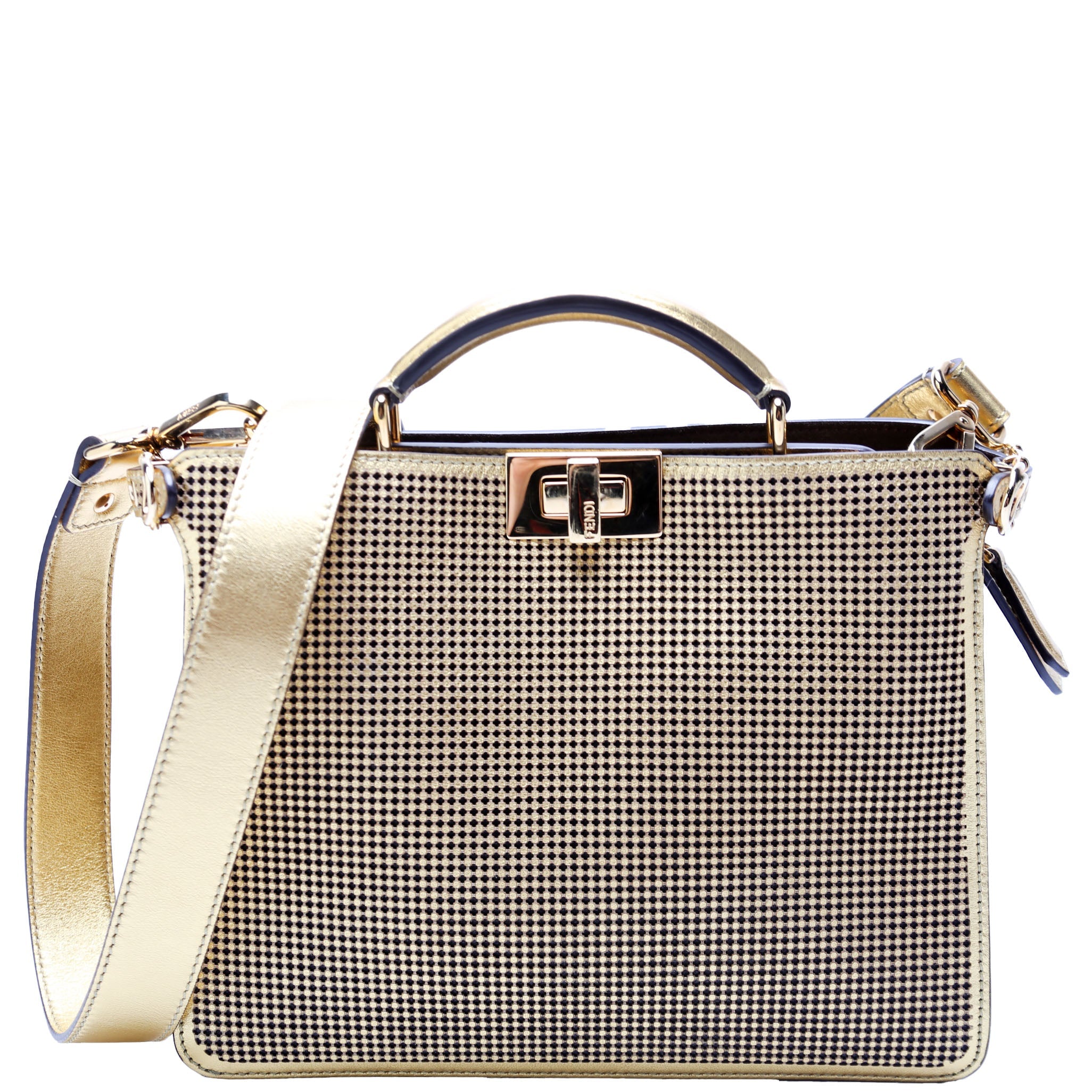 Fendance Peekaboo 'I See U' Metallic Meidum Gold