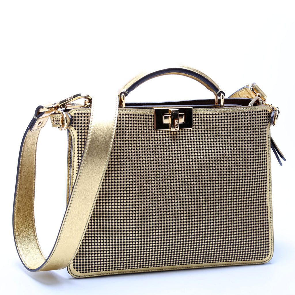 Fendance Peekaboo 'I See U' Metallic Meidum Gold