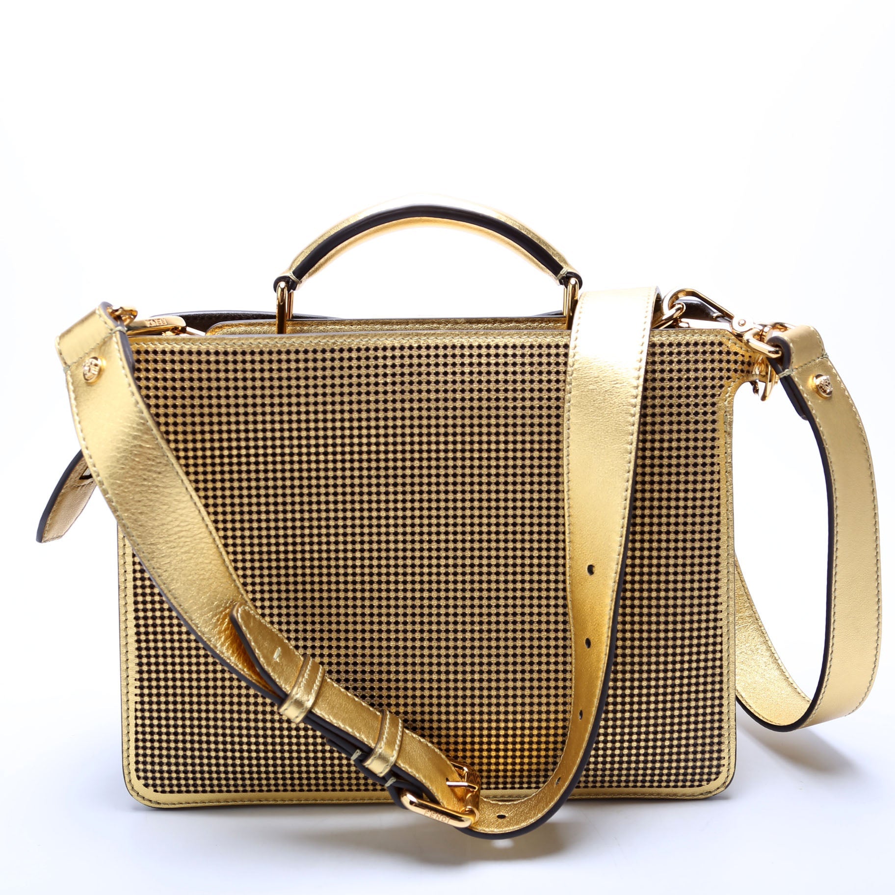Fendance Peekaboo 'I See U' Metallic Meidum Gold
