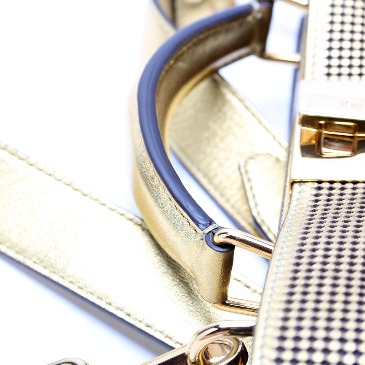 Fendance Peekaboo 'I See U' Metallic Meidum Gold