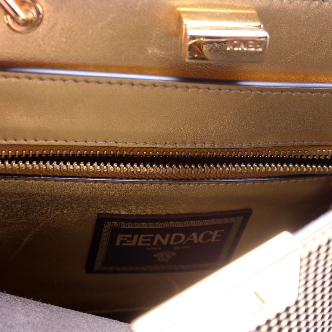 Fendance Peekaboo 'I See U' Metallic Meidum Gold