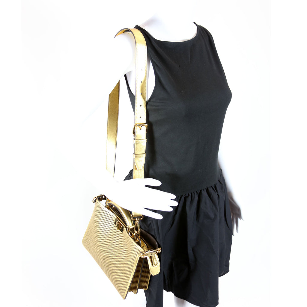 Fendance Peekaboo 'I See U' Metallic Meidum Gold