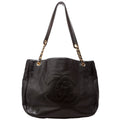 Timeless CC Extra Large Jumbo Shopper Caviar 3m Black
