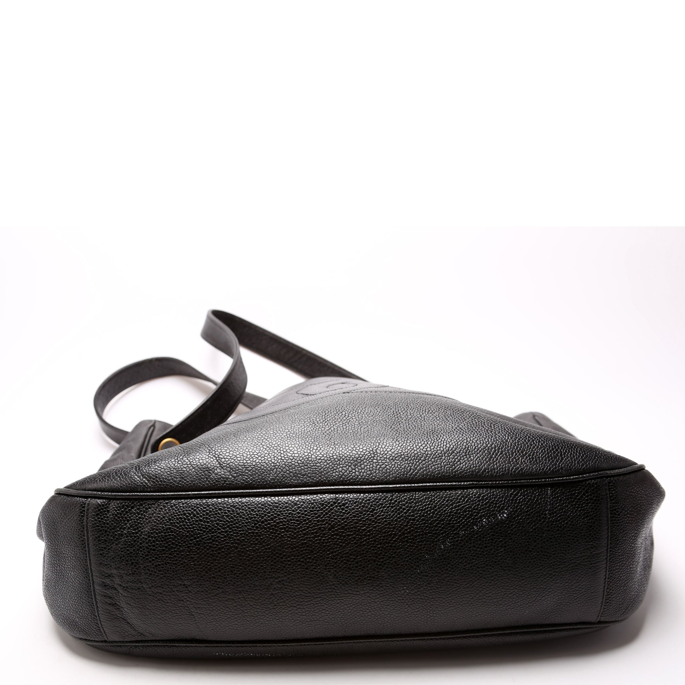 Timeless CC Extra Large Jumbo Shopper Caviar 3m Black