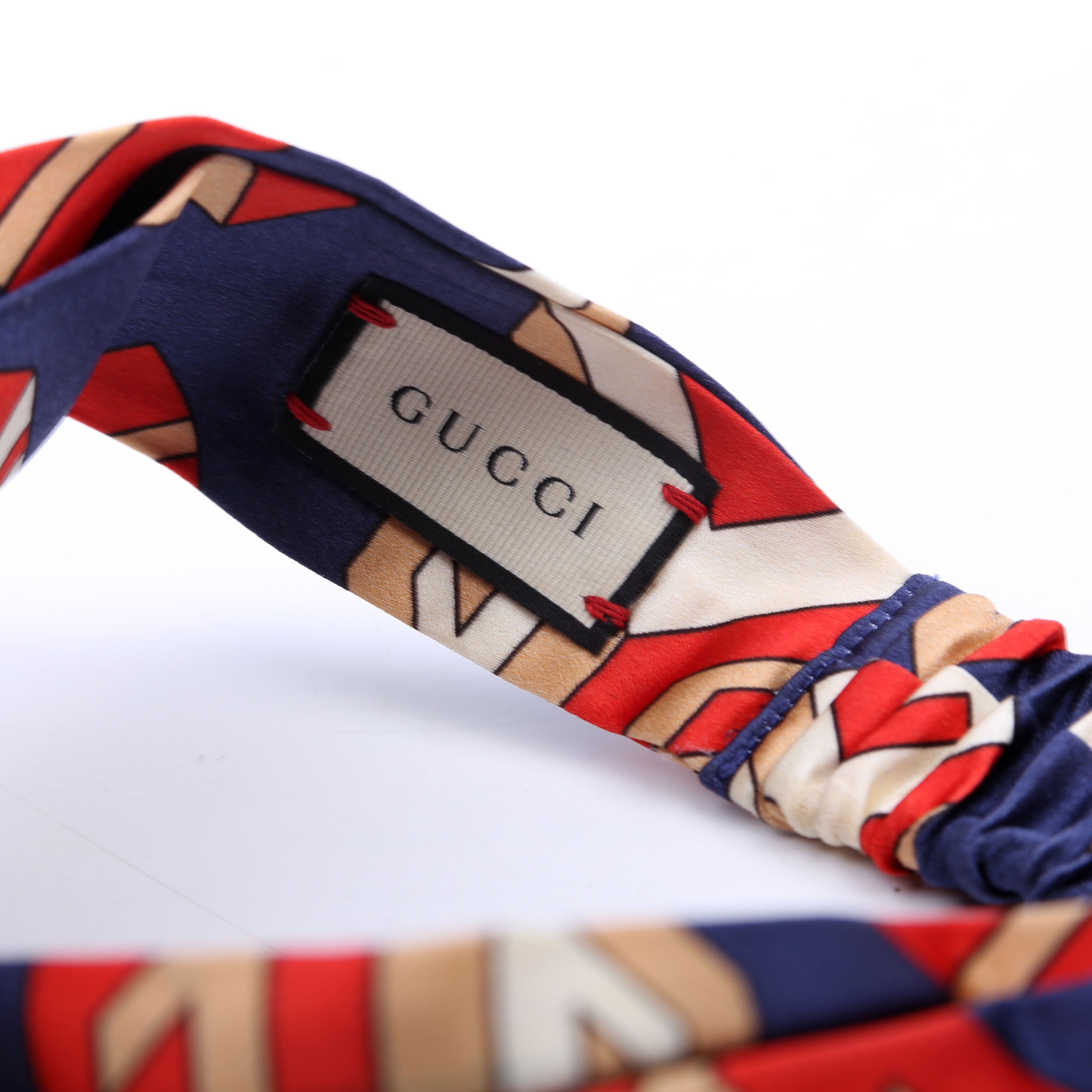 GG Duchess Silk Headband Multicolor