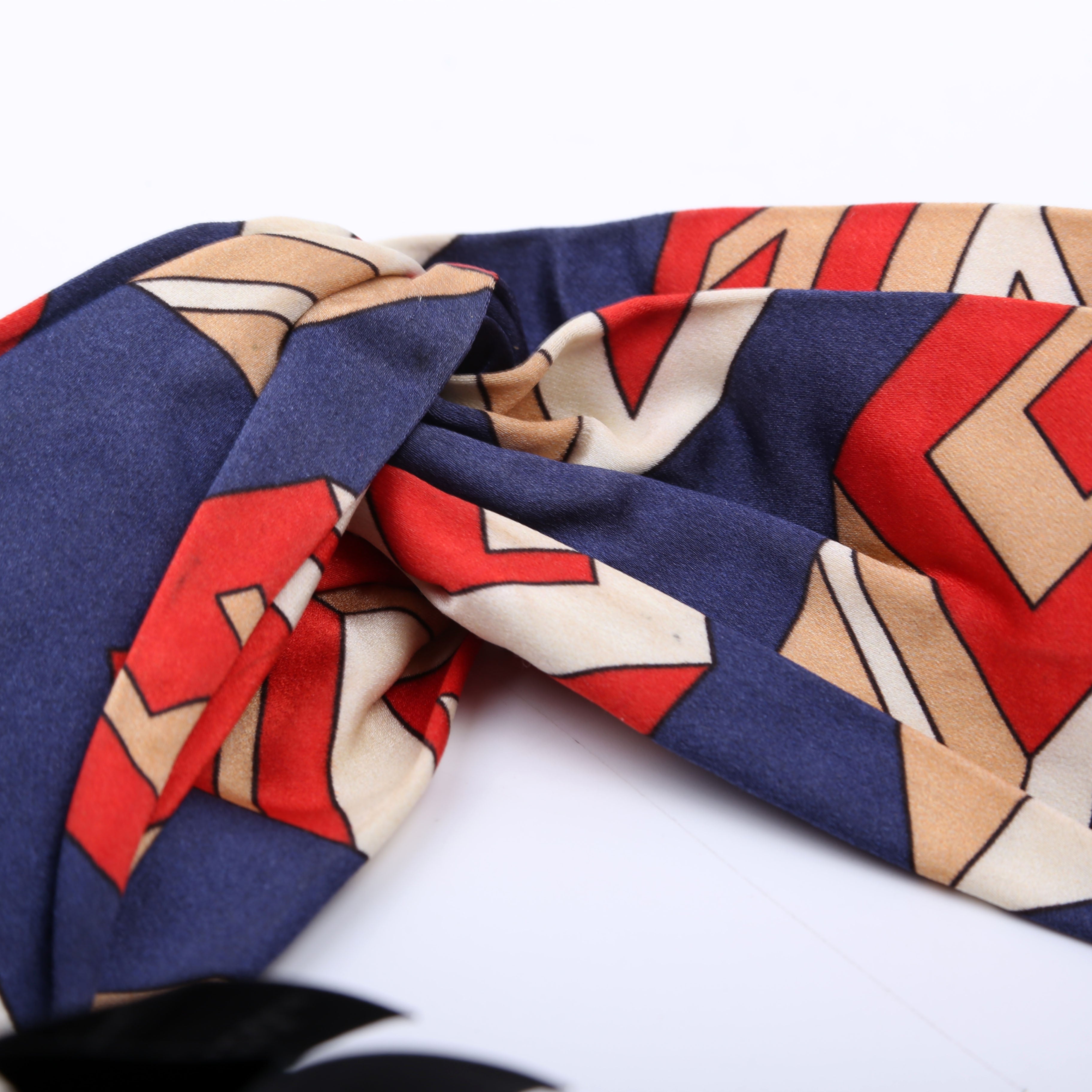 GG Duchess Silk Headband Multicolor