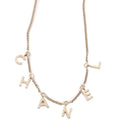'Chanel' Logo Necklace