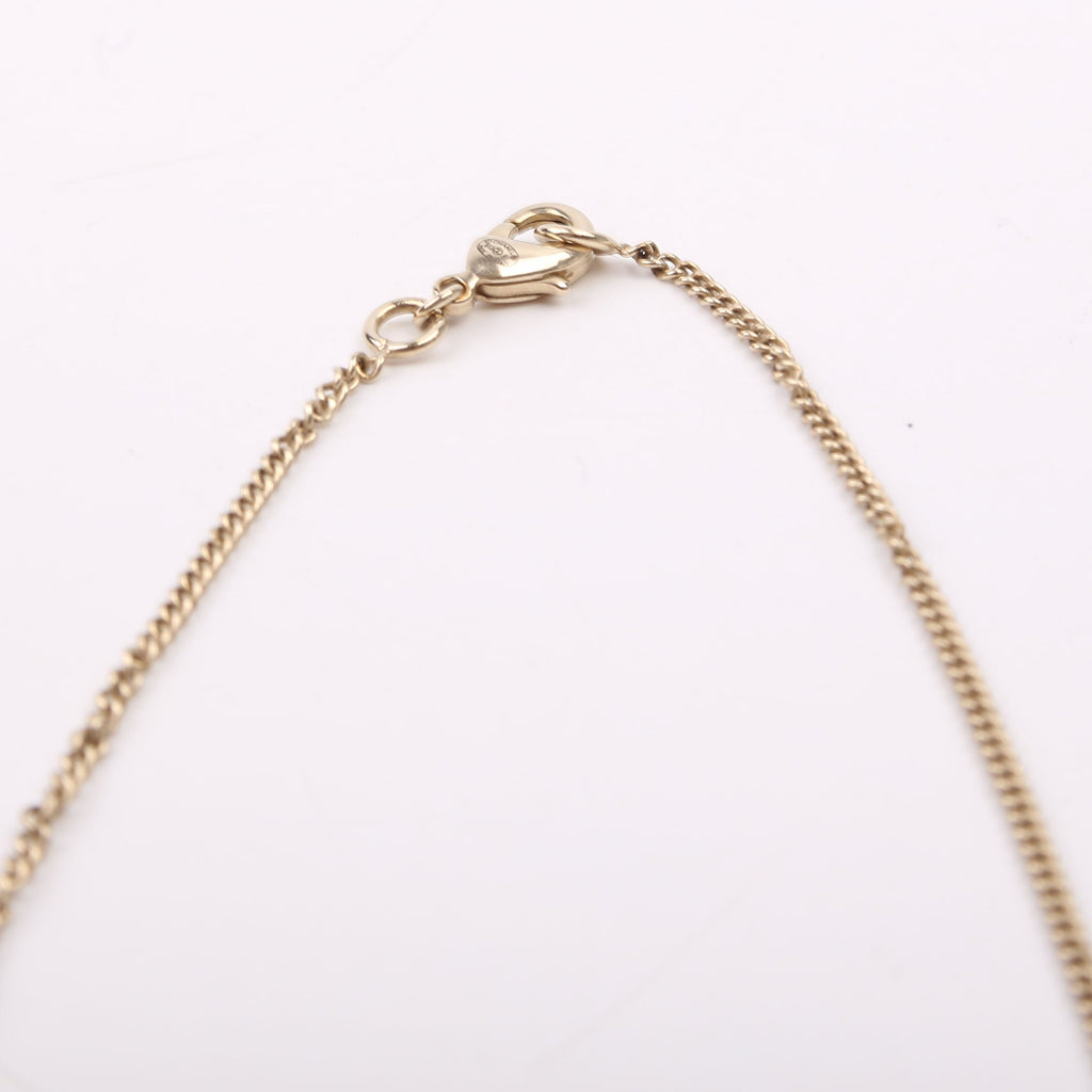 'Chanel' Logo Necklace