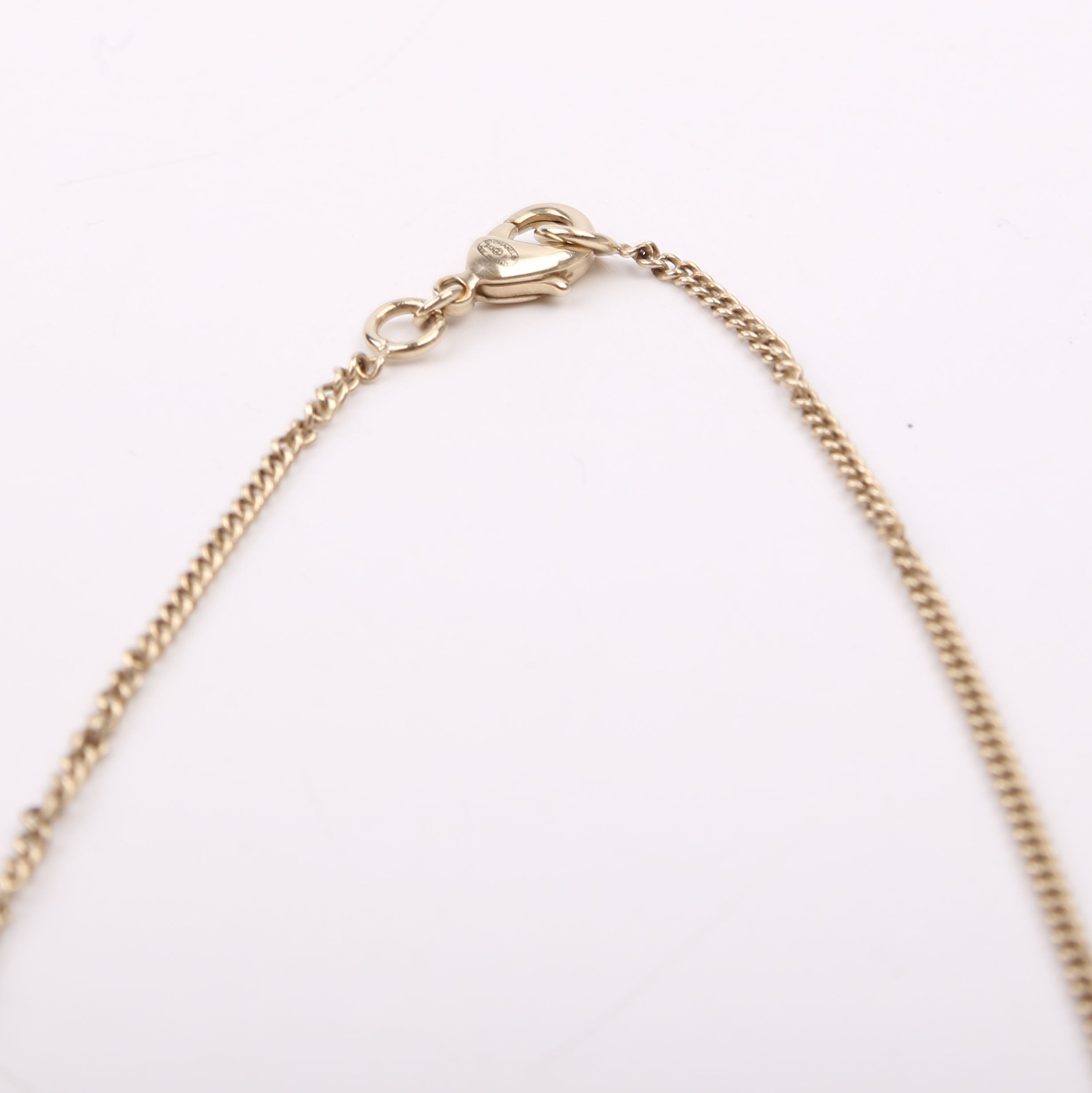 'Chanel' Logo Necklace