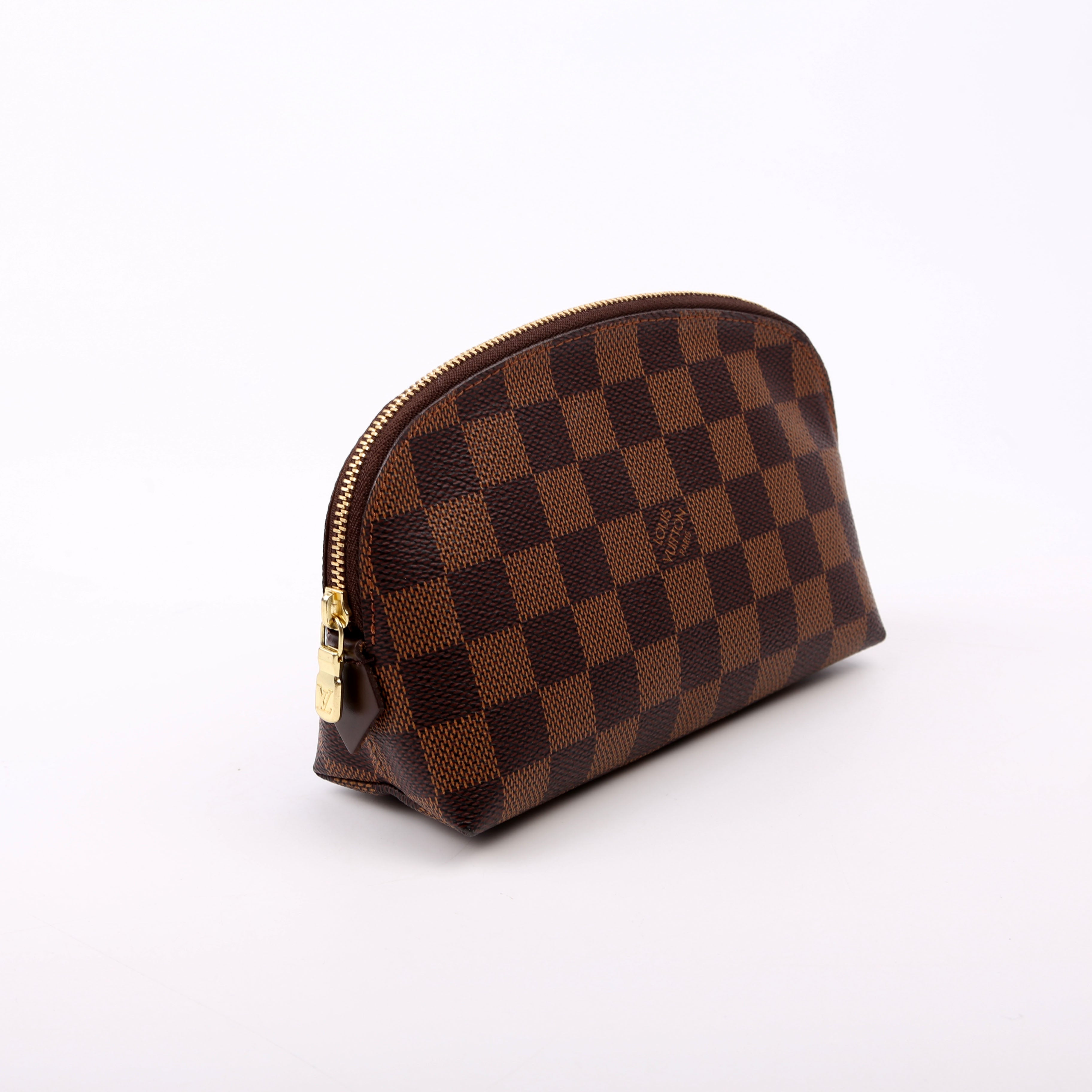 Cosmetic Pouch PM Damier Ebene Red