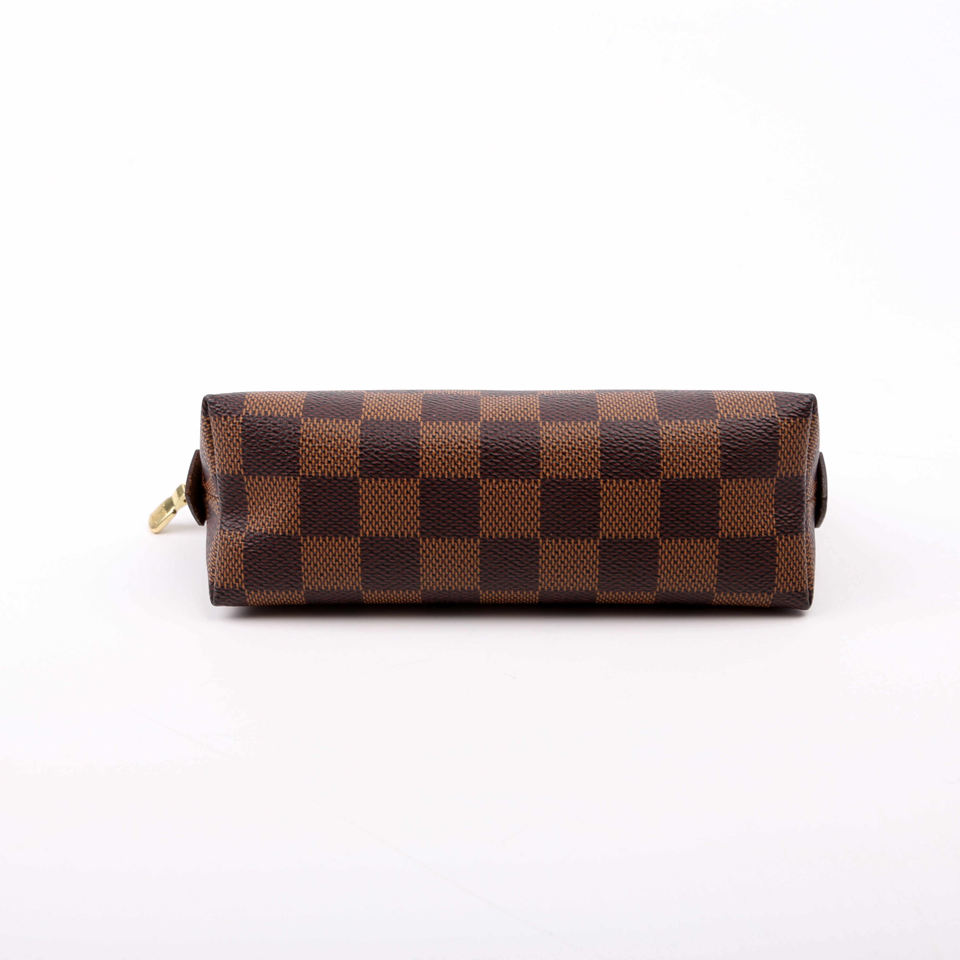 Cosmetic Pouch PM Damier Ebene Red