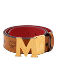 Claus M Reversible Visetos Belt Size 85/34 Tan/Red